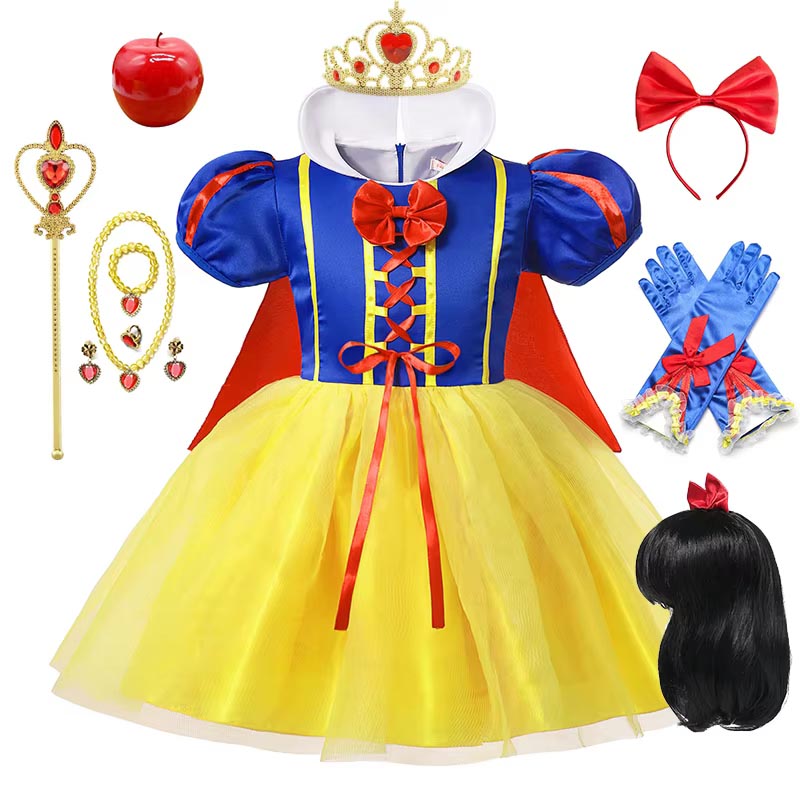 Baby Clothing Size - Snow White Princess Dress Kids Girl