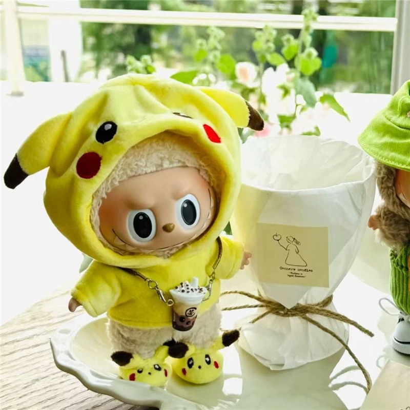 15 17cm For Labubu Doll Cartoo - Baby Clothing review and price