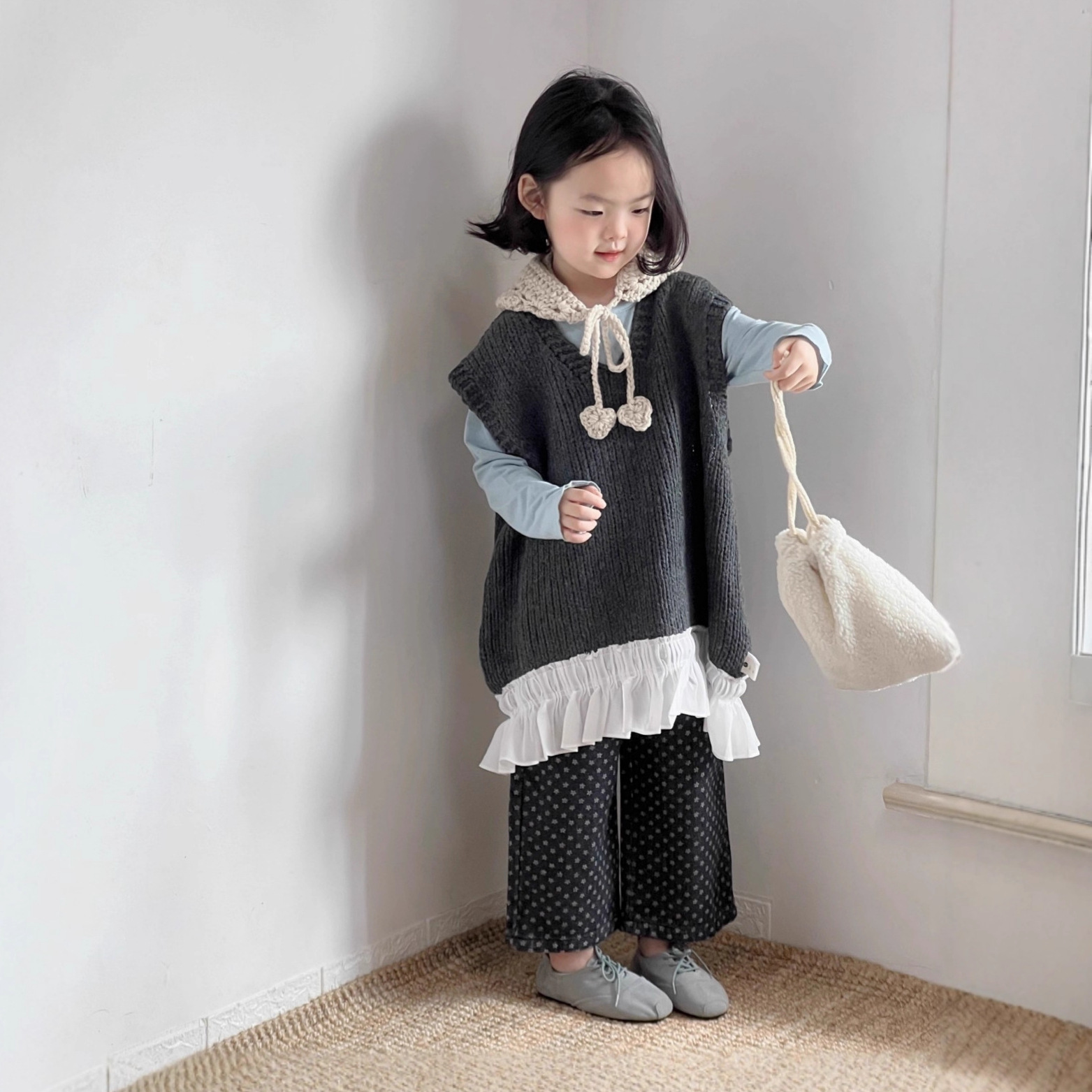 Girl Waistcoat 2025 Autumn New - Baby X Clothing review and price