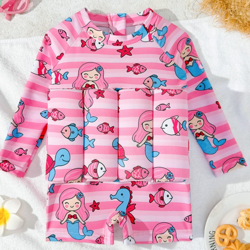 Boys Girls Float Swimwear Long - Baby Swimwear Uv review and price
