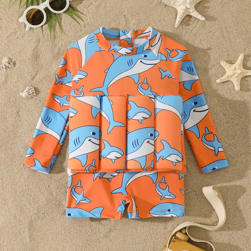 Boys Girls Float Swimwear Long - Baby Swimwear Uv review and price