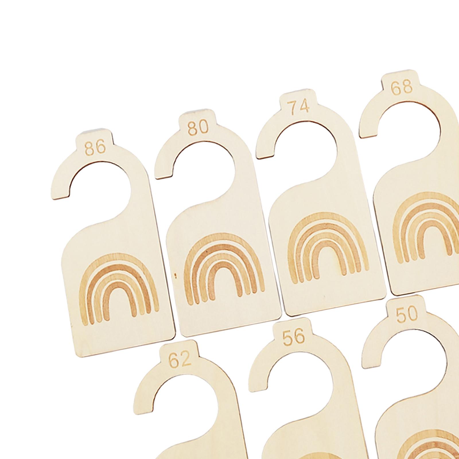 7x Baby Clothes Size Hanger Or - Baby Clothing Hanger Dividers review and price