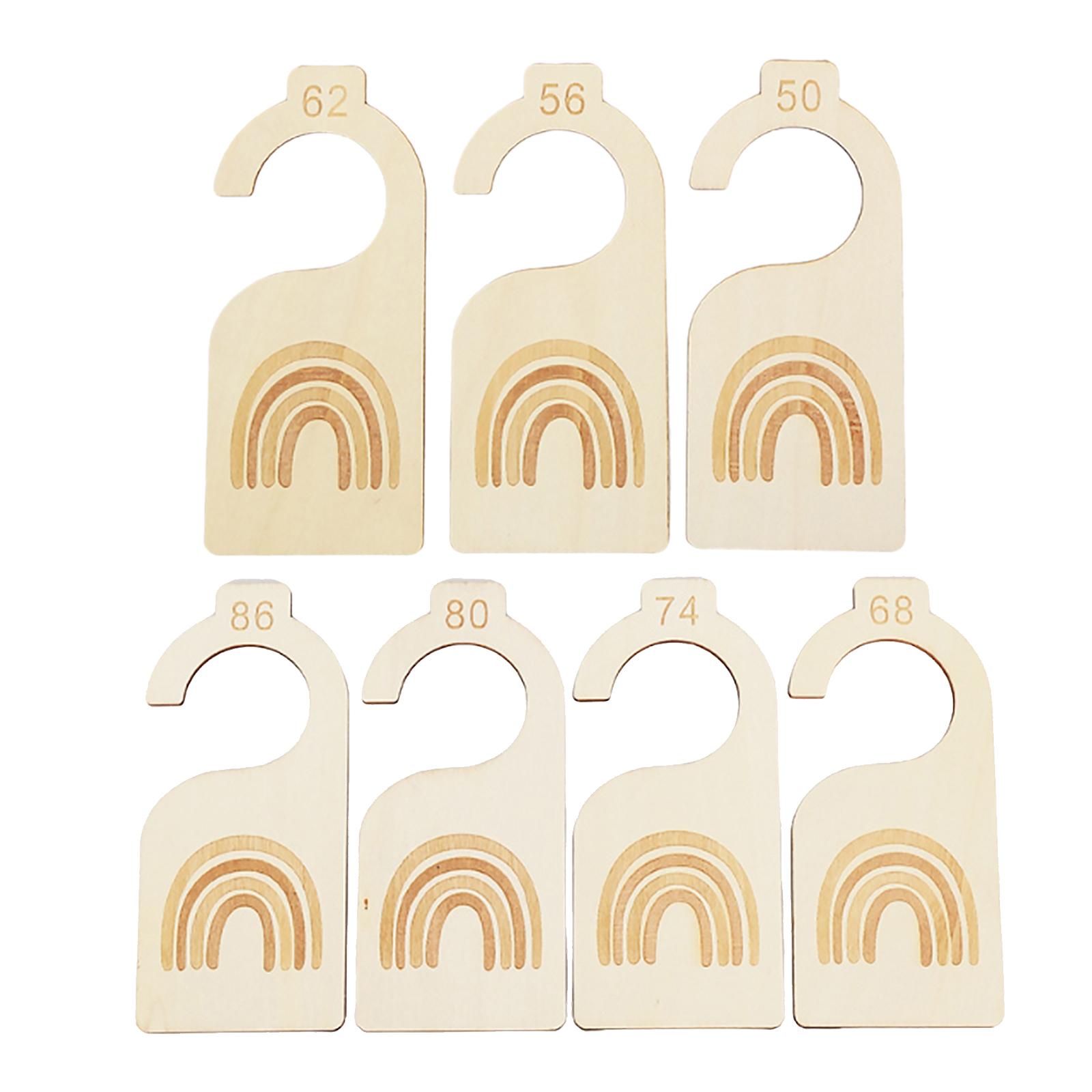 7x Baby Clothes Size Hanger Or - Baby Clothing Hanger Dividers review and price