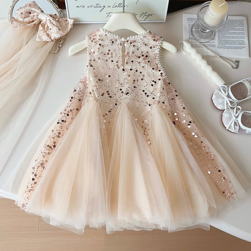 Summer New Baby Girl Pearl mes - Baby Z Clothing review and price