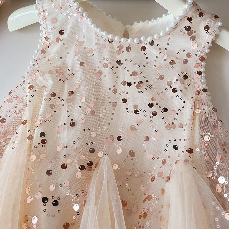 Summer New Baby Girl Pearl mes - Baby Z Clothing review and price