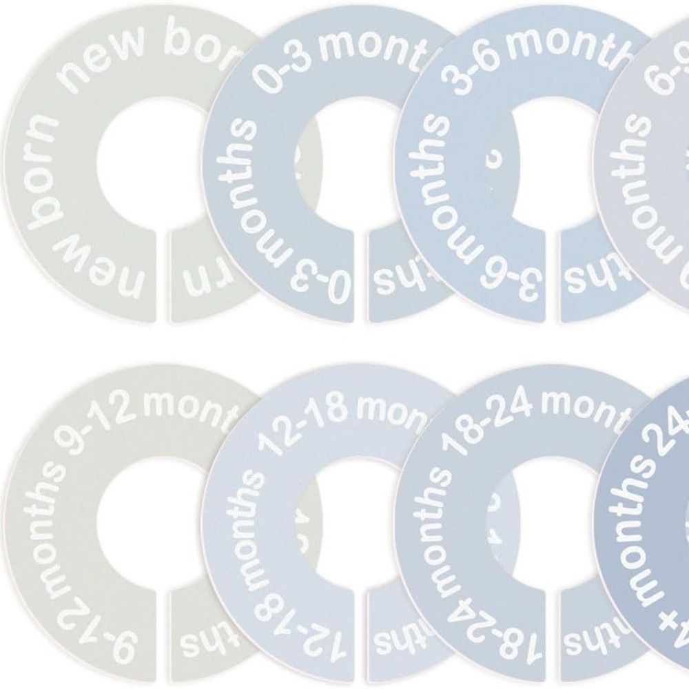 68/9Pcs Organizing Hangers Bab - Baby Clothing Hanger Dividers review and price