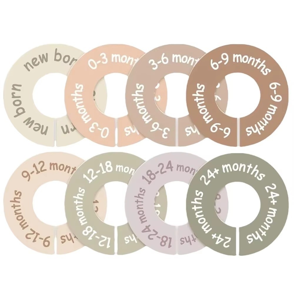 68/9Pcs Organizing Hangers Bab - Baby Clothing Hanger Dividers review and price