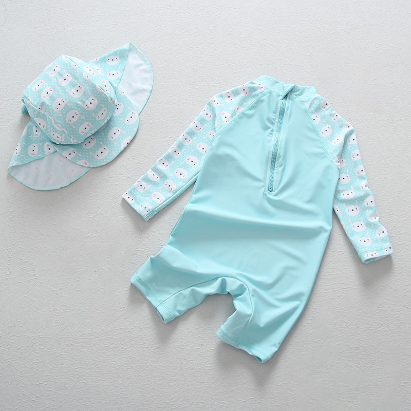 Children's  UV UPF50+ Blue Swi - Baby Swimwear Uv review and price