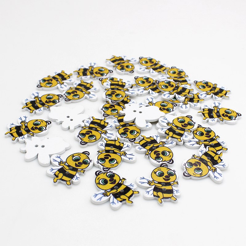 50Pcs New Mixed Cartoon Button - Baby X Clothing review and price