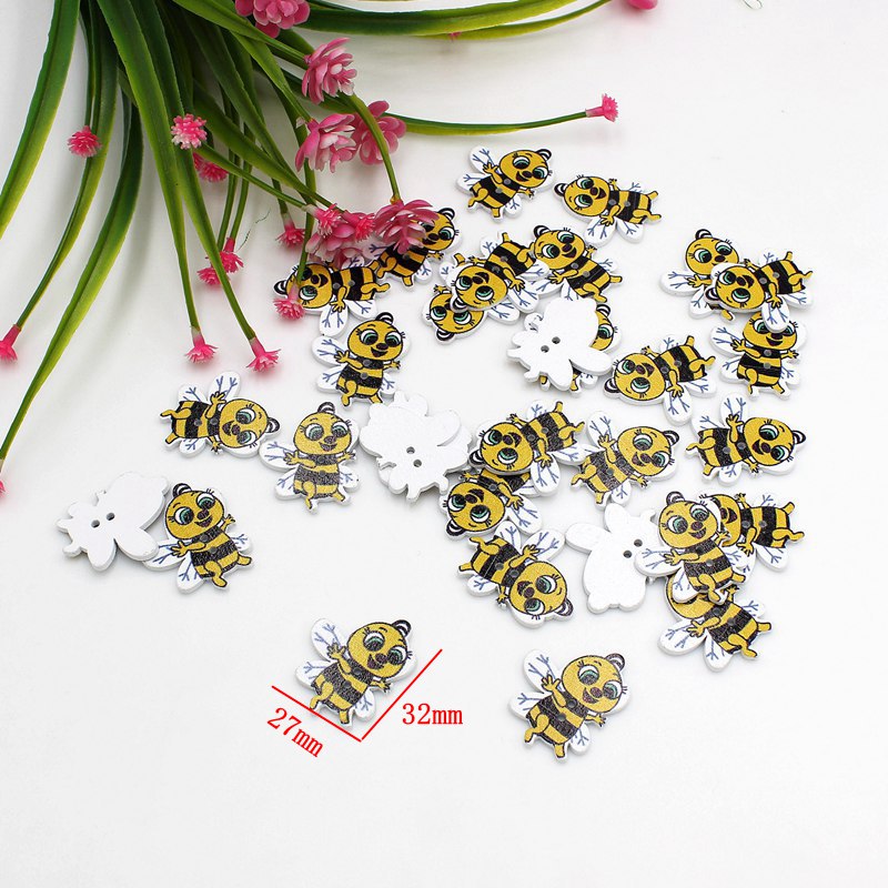 50Pcs New Mixed Cartoon Button - Baby X Clothing review and price