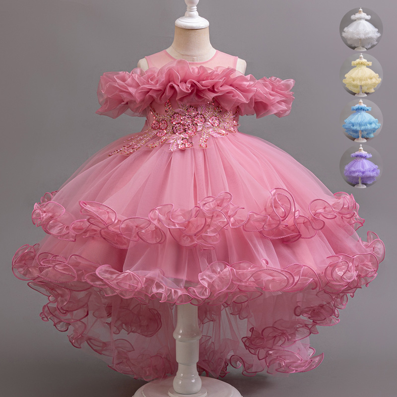 Girl Flower Princess Sequins B - Baby Z Clothing review and price