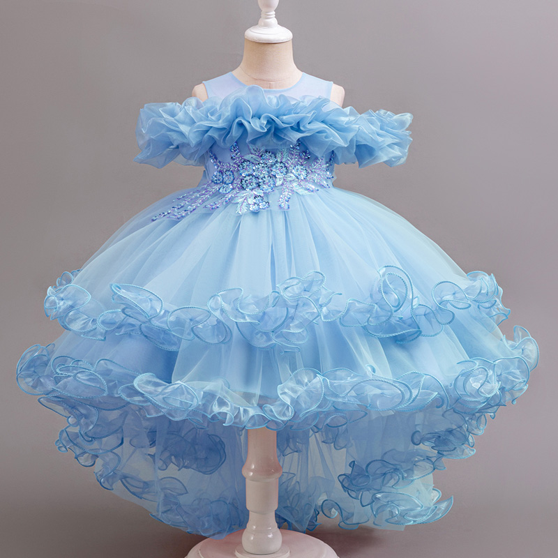 Girl Flower Princess Sequins B - Baby Z Clothing review and price