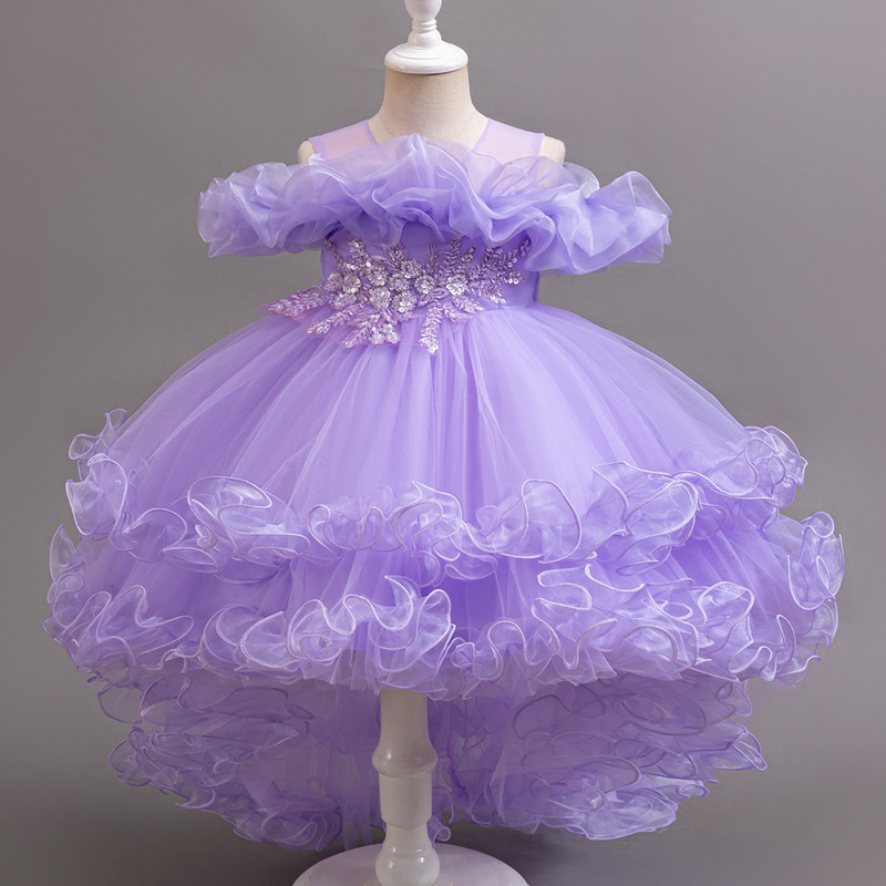 Girl Flower Princess Sequins B - Baby Z Clothing review and price